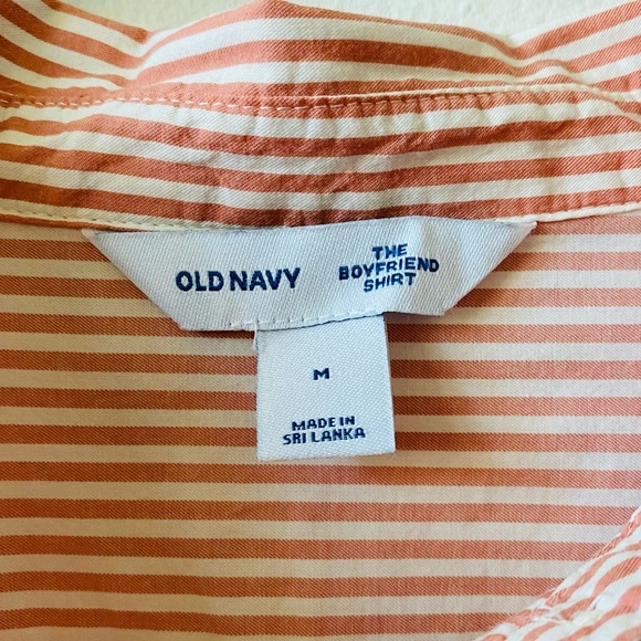 Old navy Striped Button-Up Shirt M - Picture 3 of 3